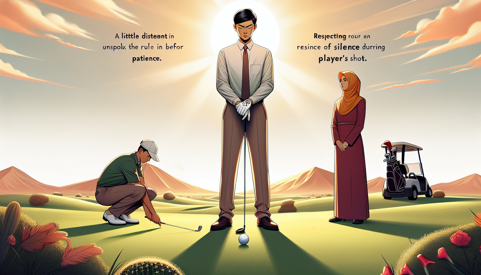 Can You Explain The Golf Etiquette?