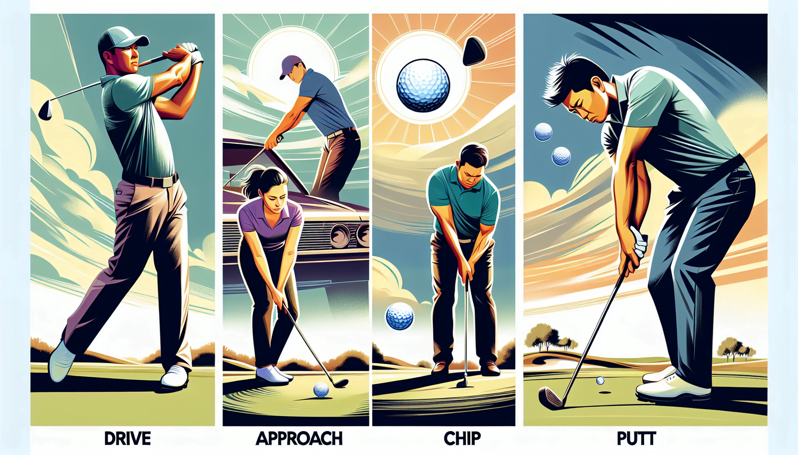 Master The 4 Different Types Of Golf Shots?