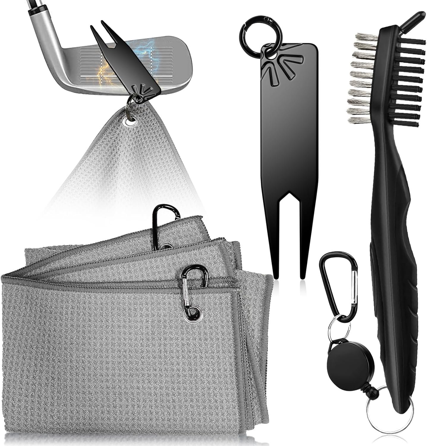 Pokfce Magnetic Golf Towel Set Review
