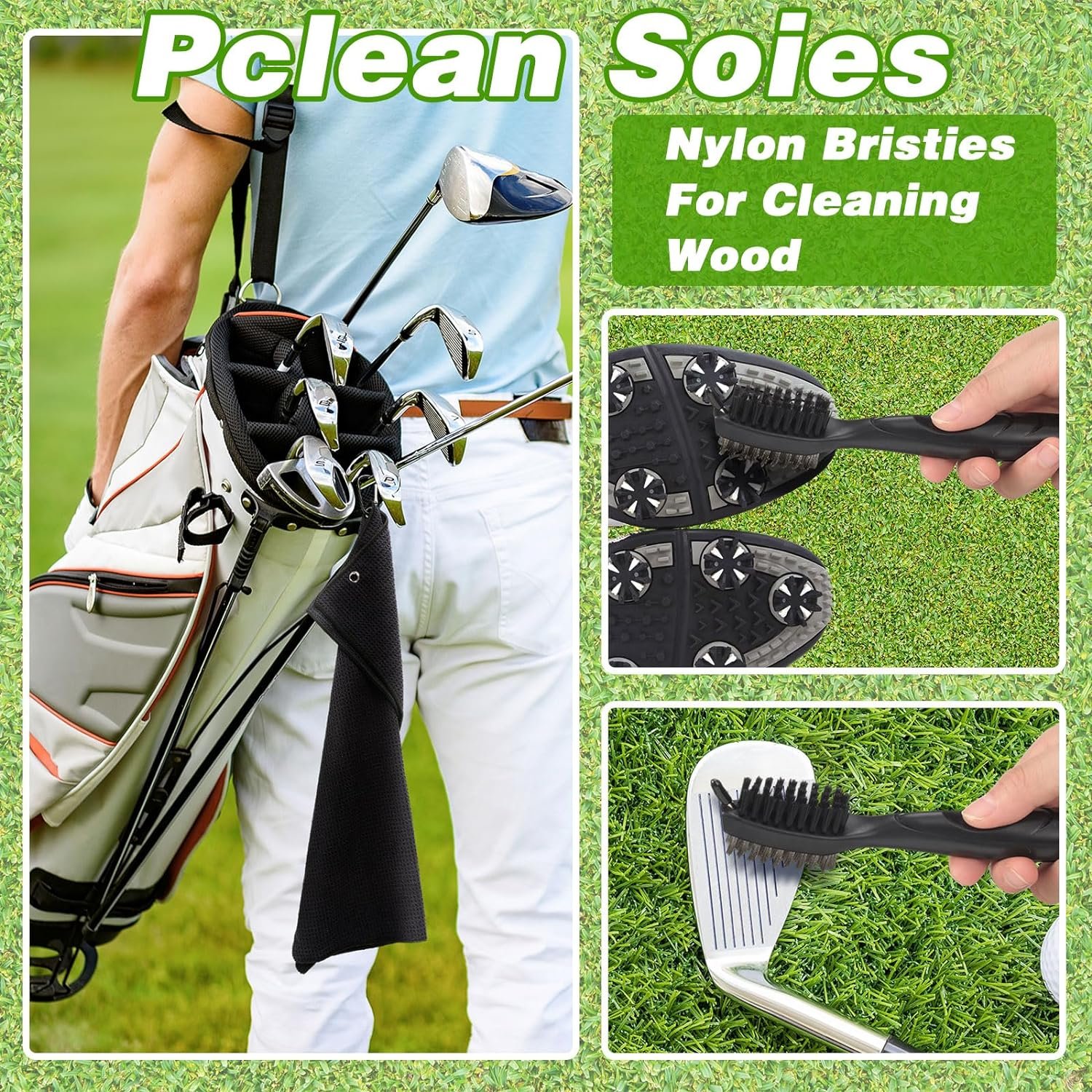 Shappy 20 Pcs Golf Club Cleaning Kit Golf Accessories Kit, Golf Towel with Clip, Golf Brush with Groove Cleaner, Ball Marker, Golf Tee Holder, Divot Repair Tool for Men Women Golf Gifts Shappy 20 Pcs Golf Club Cleaning Kit Golf Accessories Kit, Golf Towel with Clip, Golf Brush with Groove Cleaner, Ball Marker, Golf Tee Holder, Divot Repair Tool for Men Women Golf Gifts