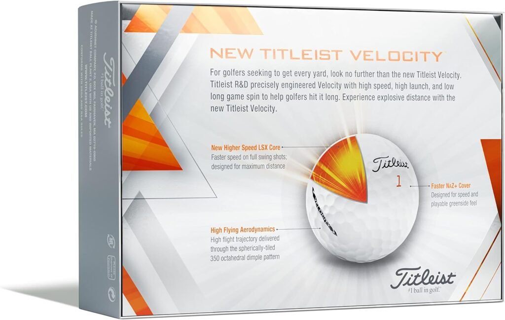 Titleist Velocity Golf Balls